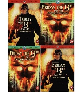 Blu-ray - Friday the 13th - Part 7 and 8 (Friday the 13th, New Blood)( Blu-ray - Friday the 13th - Part 7 and 8 (Friday the 13th, New Blood)(